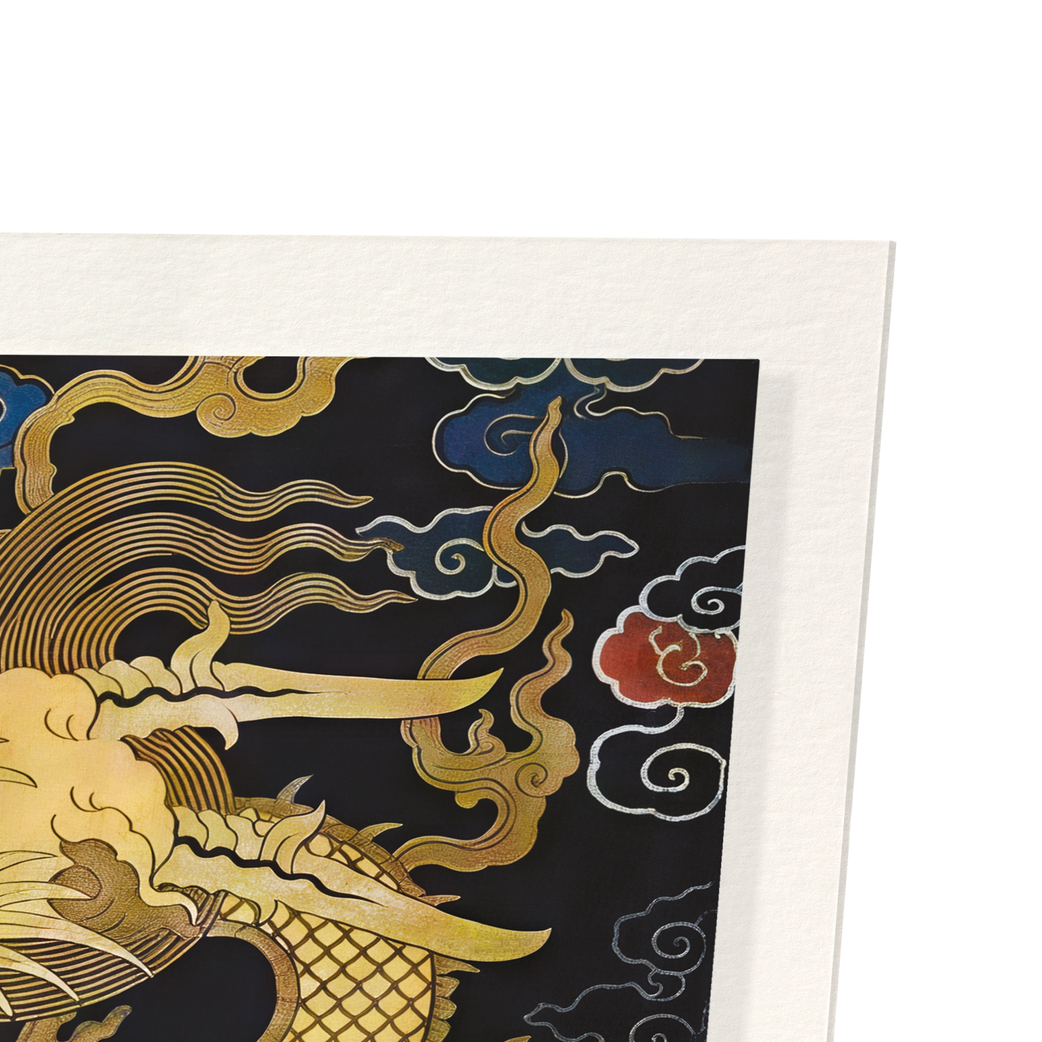 PANNEAU ORNÉ D’UN DRAGON (17E S.): Painting Art Print