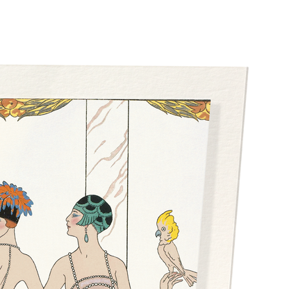 LES BELLES SAUVAGESSES DE 1920: Vintage Art Print