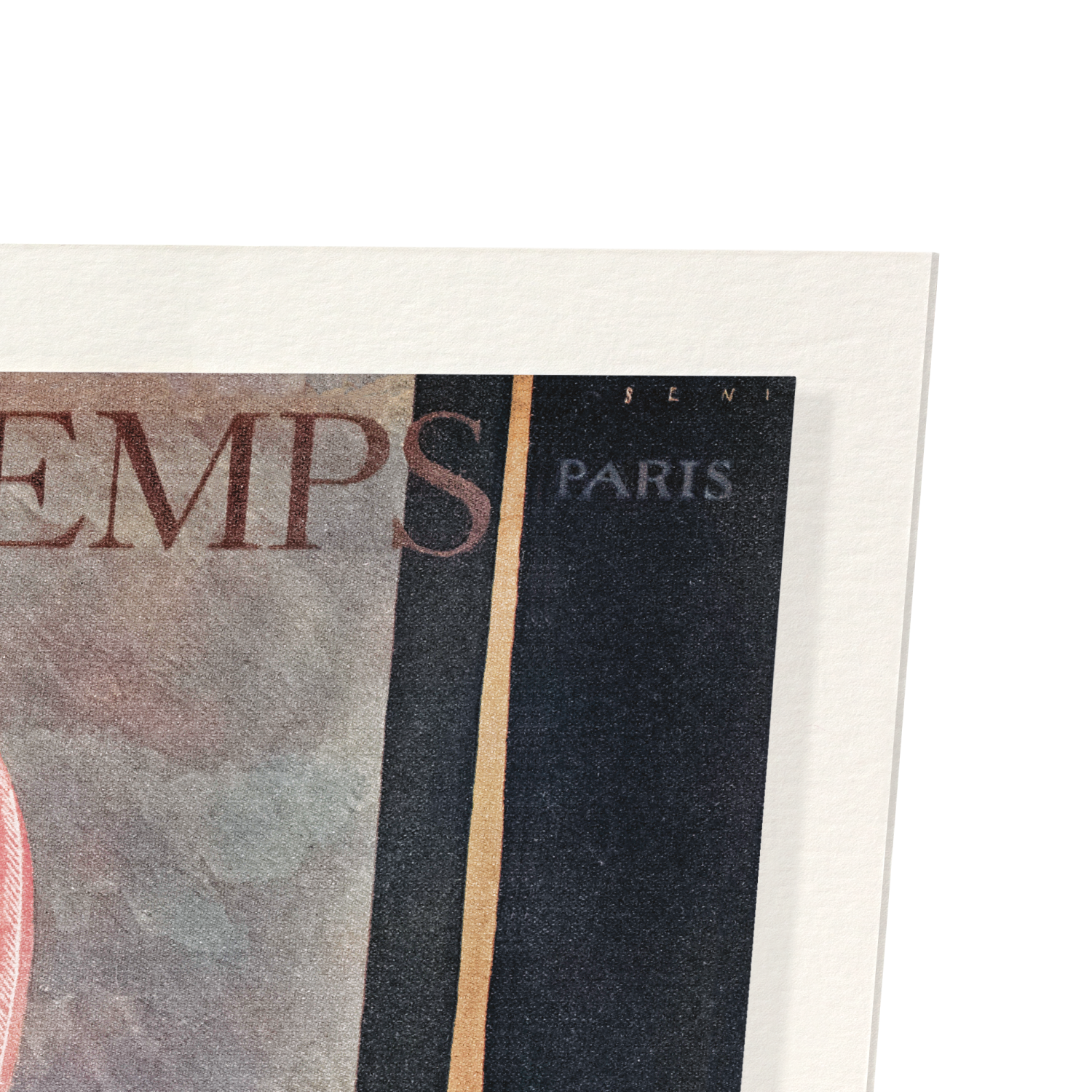 AU PRINTEMPS AFFICHE PUBLICITAIRE (1919): Vintage Art Print