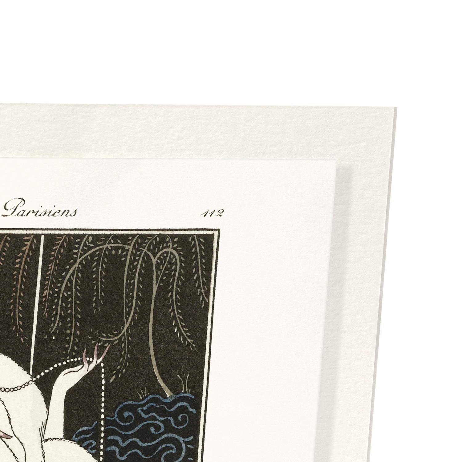 JOURNAL DES DAMES 112 (1913): Vintage Art Print