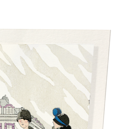 RUE DE LA PAIX (1924): Vintage Art Print