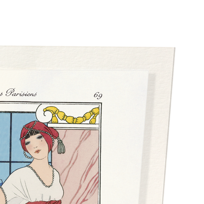 GRANDE ROBE DU SOIR (1913): Vintage Art Print