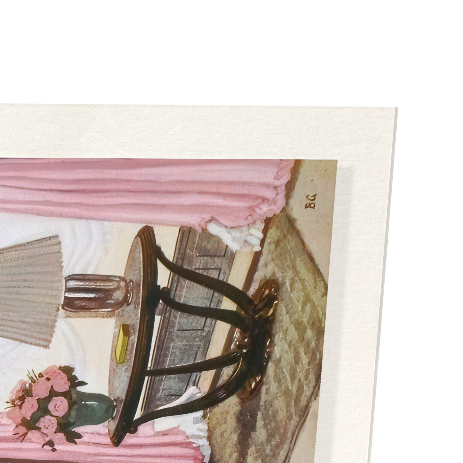 PROJET DE CHAMBRE À COUCHER PAR GROULT (C.1920): Vintage Art Print