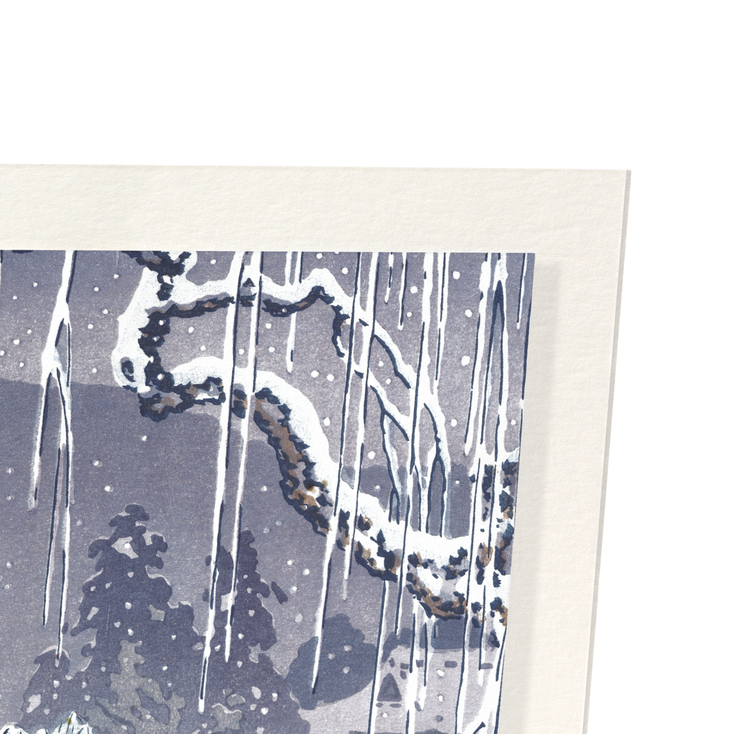 WINTER WILLOWS (1937): Japanese Art Print