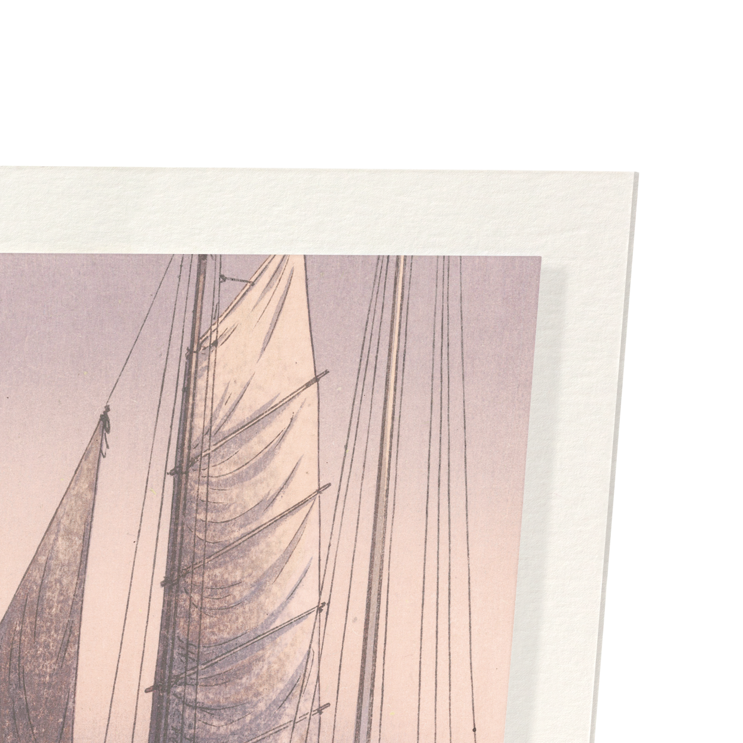 SUNSET AT SETO INLAND SEA: Japanese Art Print