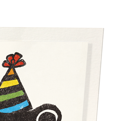 PARTY EZEN FROG: Art Print