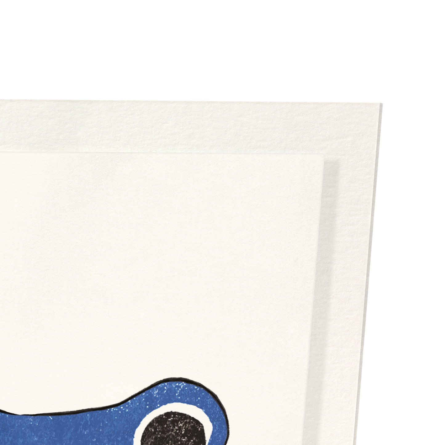BLUE EZEN FROG: Art Print