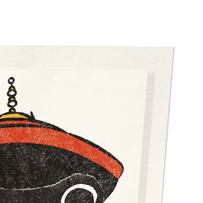 CHINESE EMPEROR EZEN FROG: Art Print