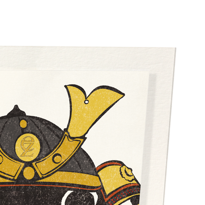 SAMURAI EZEN FROG: Art Print