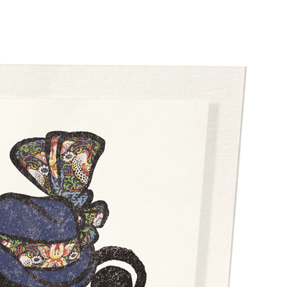 LADY MORRIS EZEN FROG: Art Print