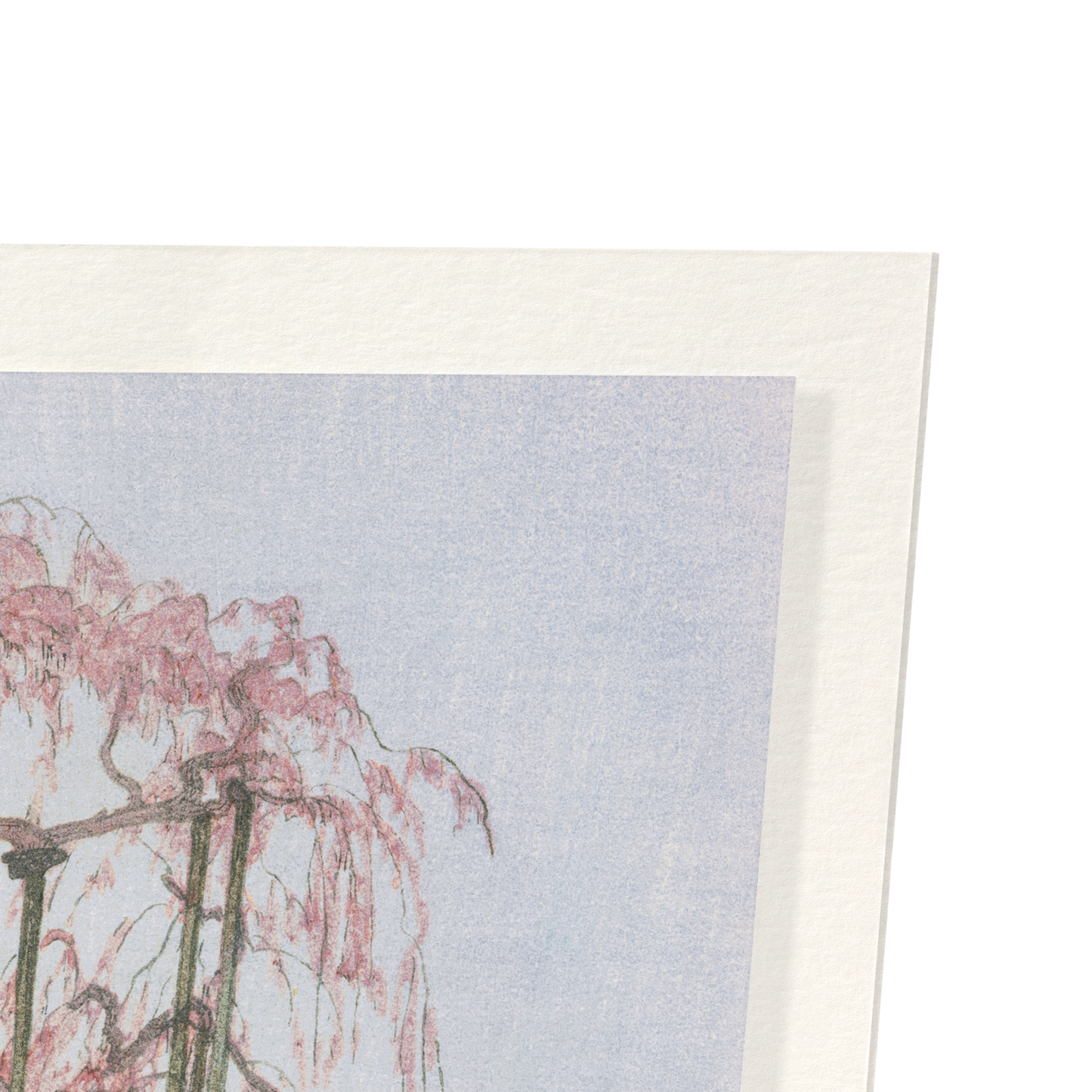 YOZAKURA IN THE RAIN: Japanese Art Print