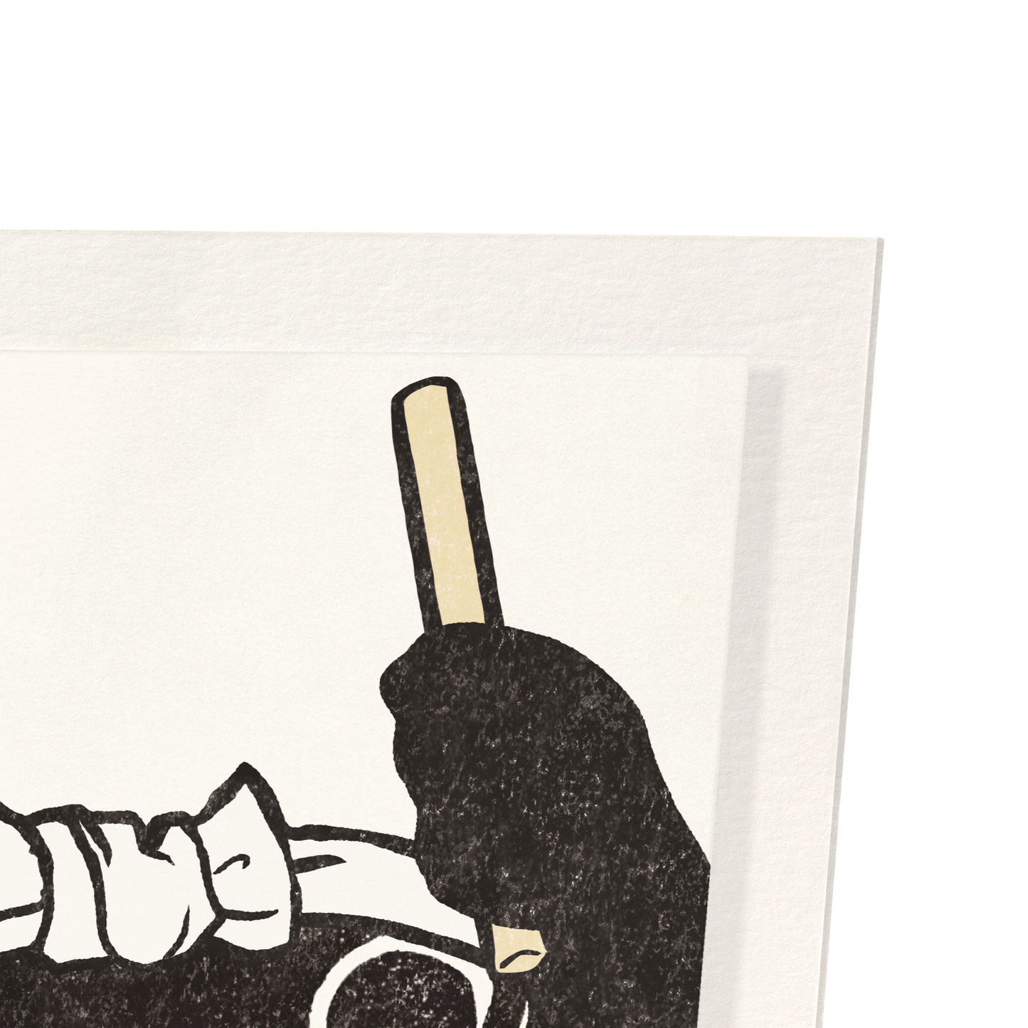 TAIKO DRUMMER EZEN FROG: Art Print