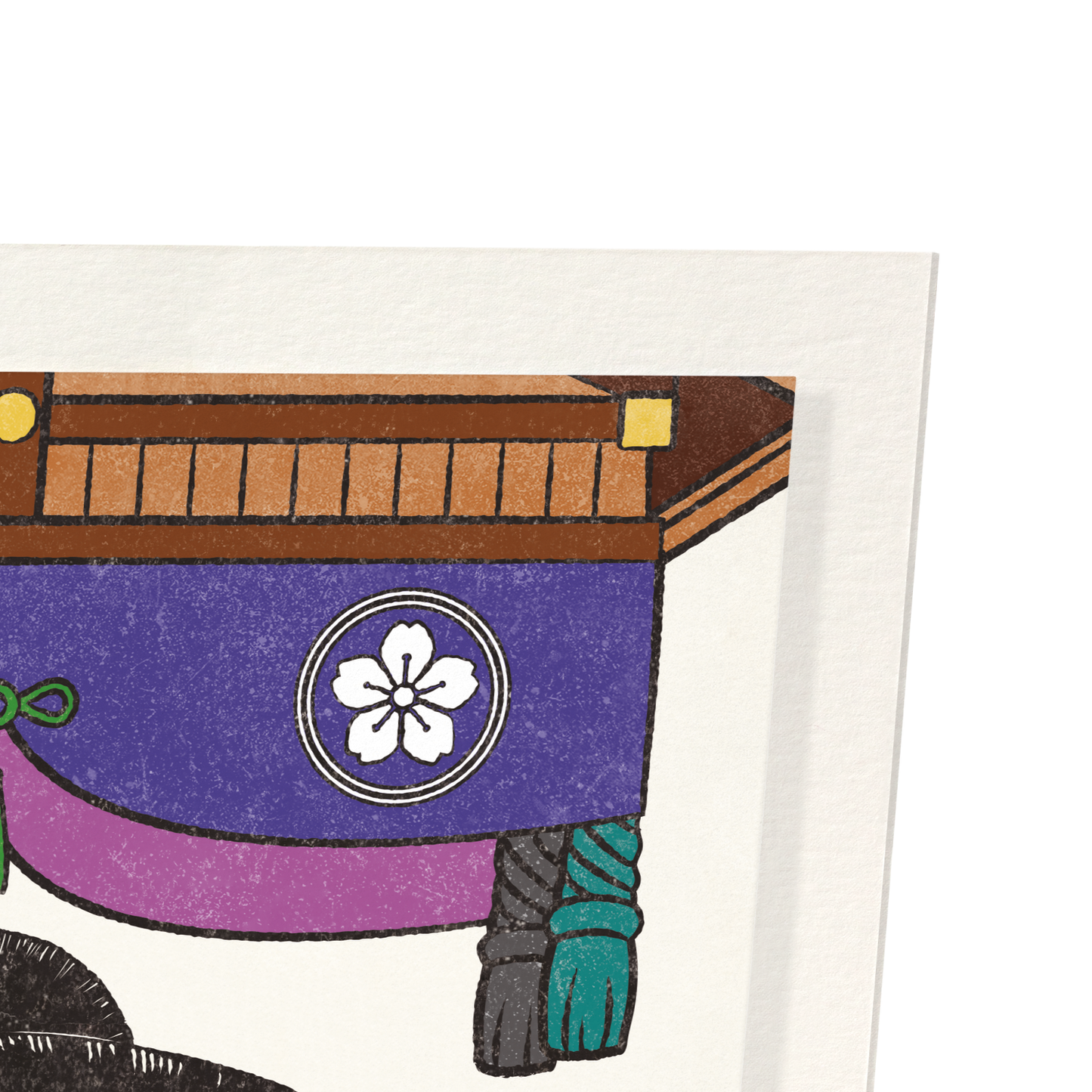 SUMO WRESTLER EZEN FROG: Art Print