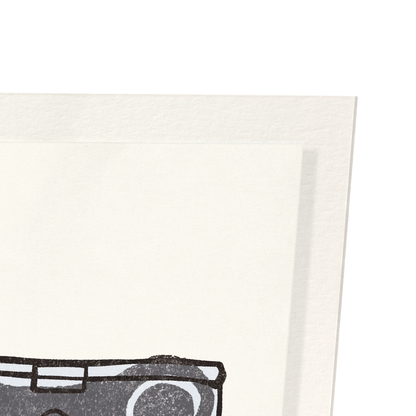 SCIENTIST EZEN FROG: Art Print