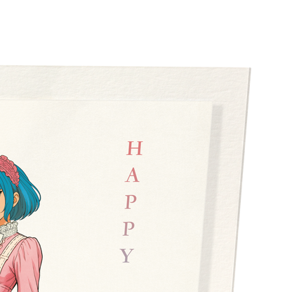 HAPPY DAYS: Japanese Art Print