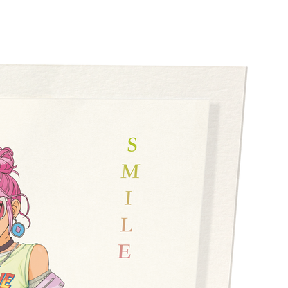 SMILE IS MAGIC: Japanese Art Print