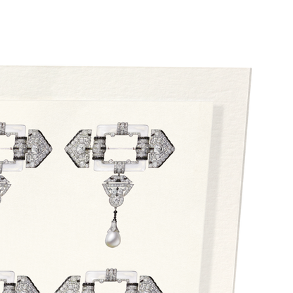 CARTIER BROOCH (1924): Photo Art Print