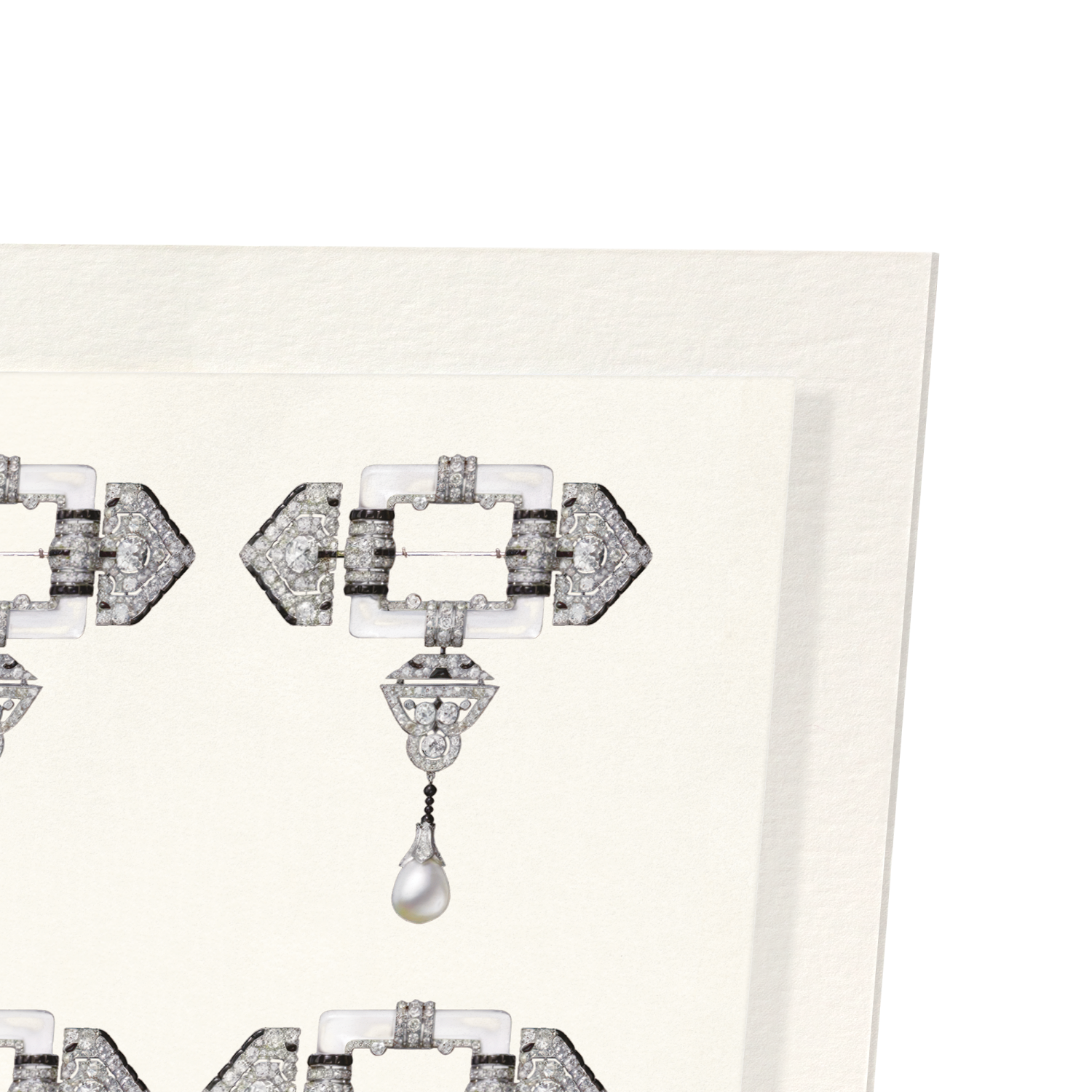 CARTIER BROOCH (1924): Photo Art Print