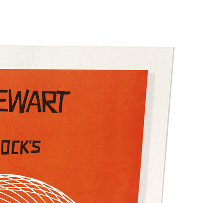 VERTIGO (1958): Poster Art Print