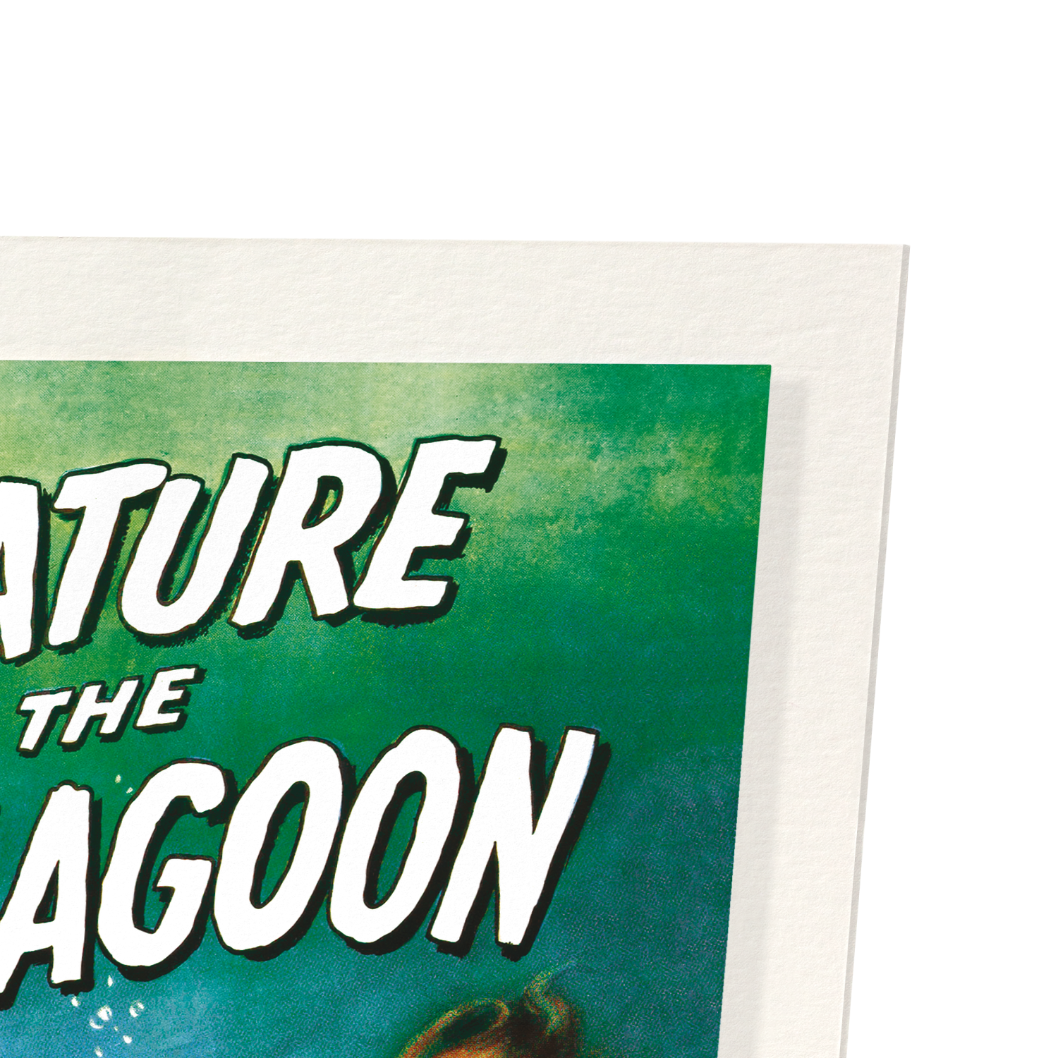CREATURE FROM THE BLACK LAGOON (1954): Poster Art Print