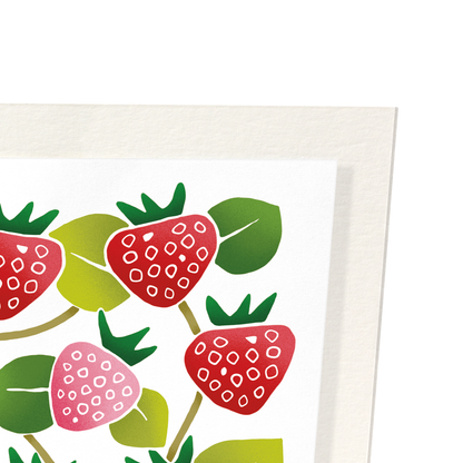 YUMEJI STRAWBERRY: Pattern Art Print