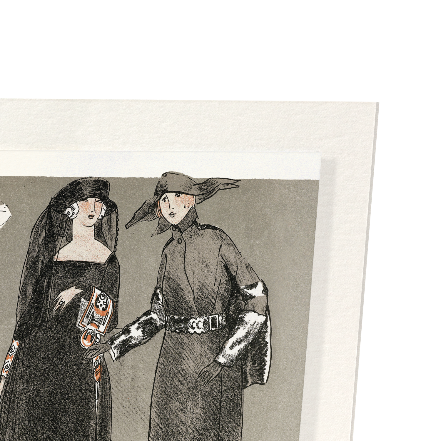 GAZETTE DU BON TON (1920): Vintage Art Print