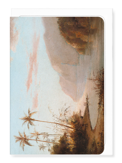 Ezen - A Creek in St. Thomas (1856) - Greeting Card - Front