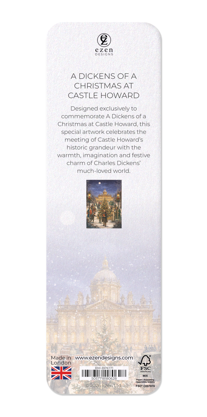 Ezen - A Dickens of a Christmas at Castle Howard - Bookmark - Back