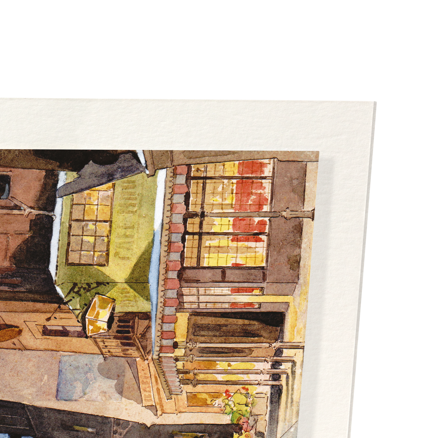 Detail from print