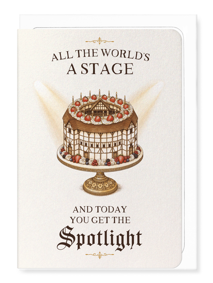 Ezen - All the World’s Your Stage - Greeting Card - Front