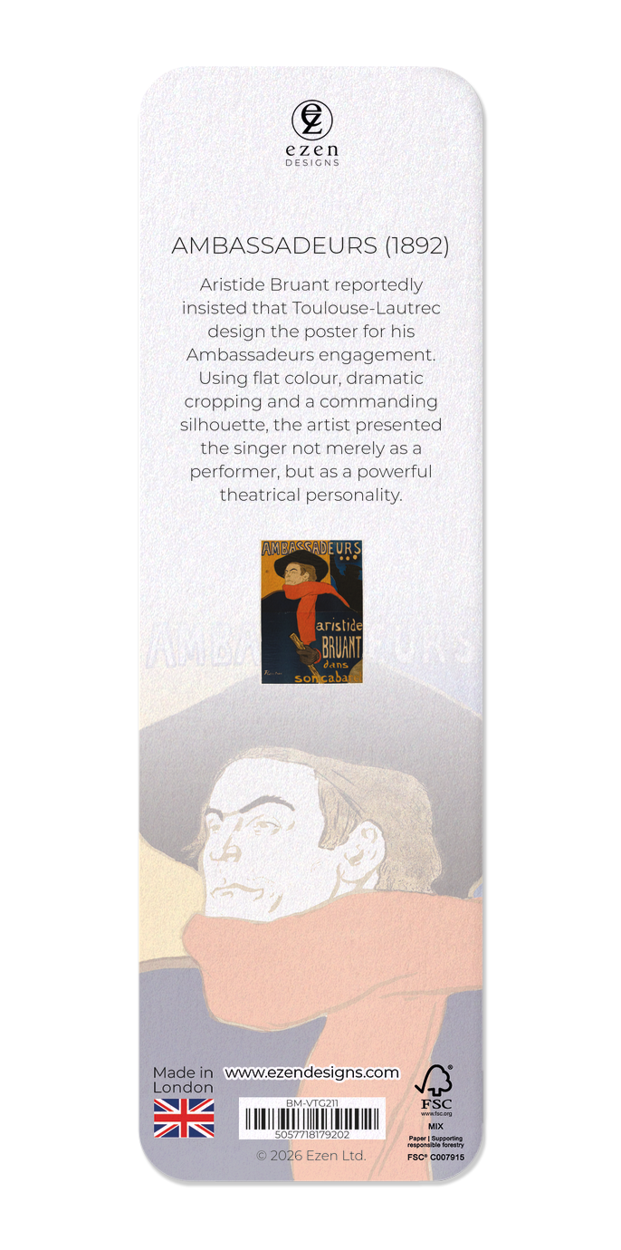 Ezen - Ambassadeurs - Aristide Bruant (1892) - Bookmark - Back