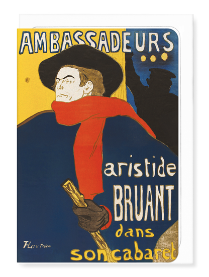 Ezen - Ambassadeurs - Aristide Bruant (1892) - Greeting Card - Front