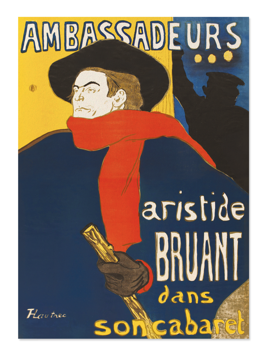 Ezen - Ambassadeurs - Aristide Bruant (1892) - Postcard - Front