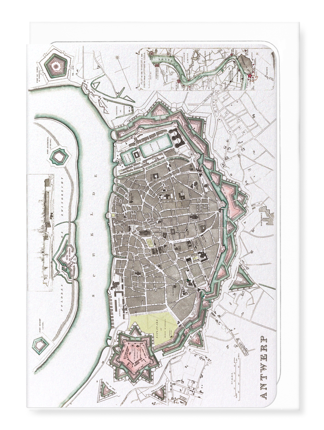 Ezen - Antwerp (1832) - Greeting Card - Front