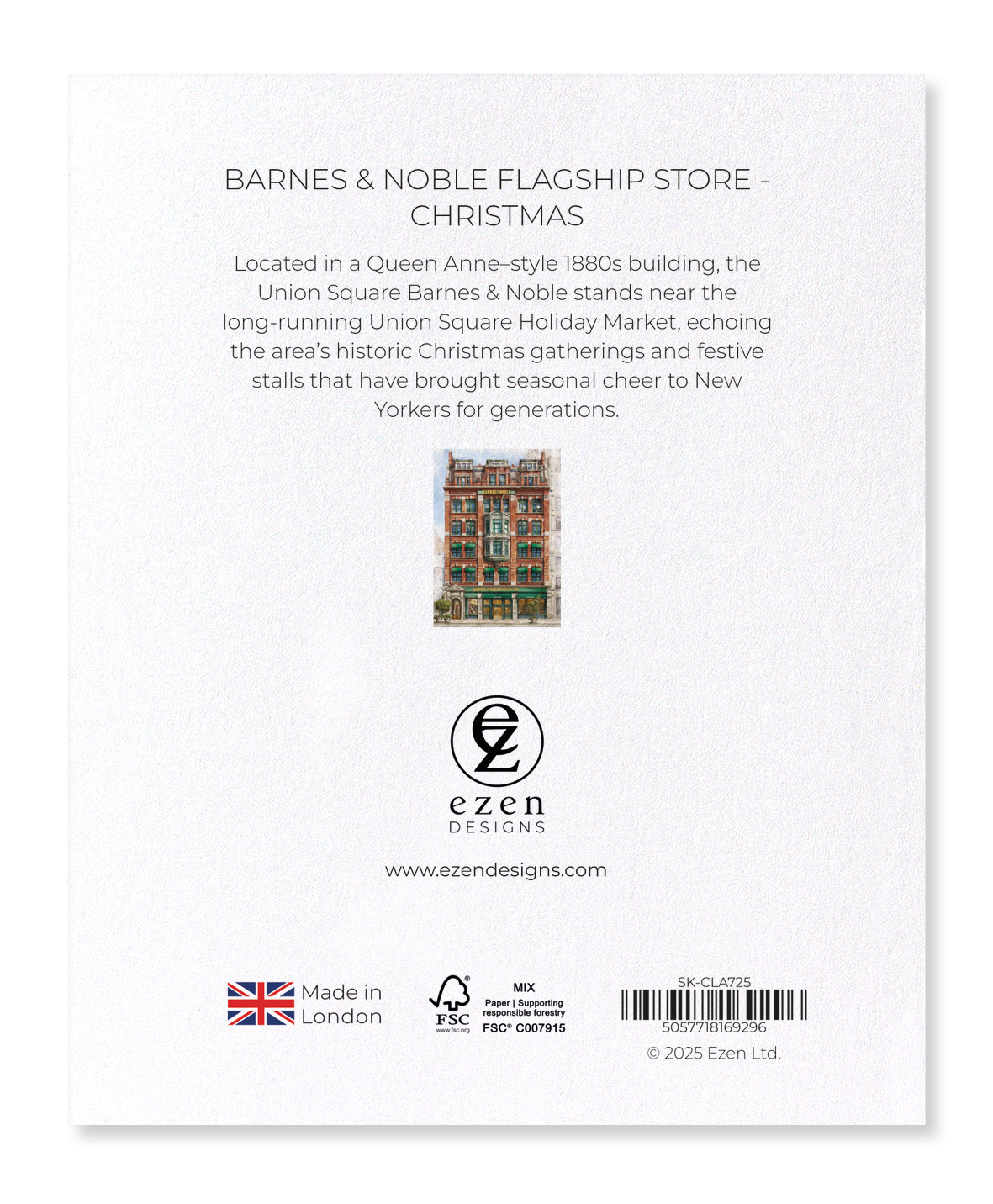 Ezen - Barnes & Noble Flagship Store - Christmas - Sticker Set
