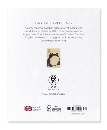 Ezen - Baseball Ezen Frog - Sticker Set