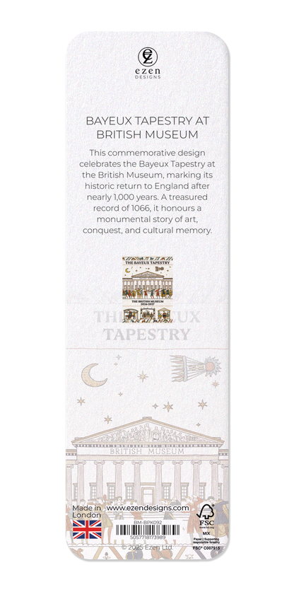 Ezen - Bayeux Tapestry at British Museum - Bookmark - Back