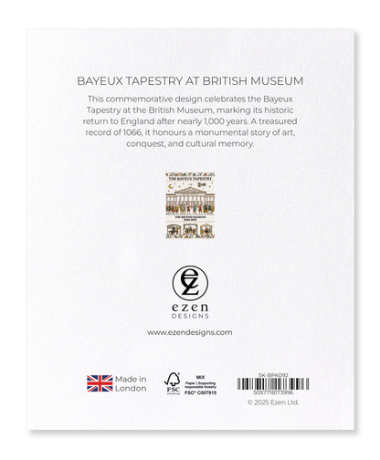 Ezen - Bayeux Tapestry at British Museum - Sticker Set