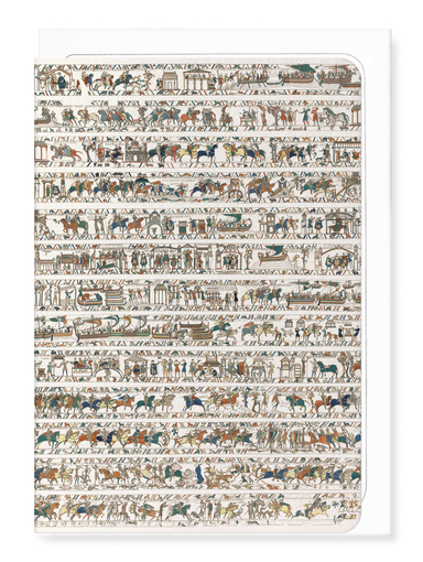 Ezen - Bayeux Tapestry (c. 1070) - Greeting Card - Front