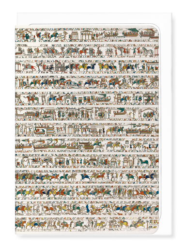 Ezen - Bayeux Tapestry (c. 1070) - Greeting Card - Front