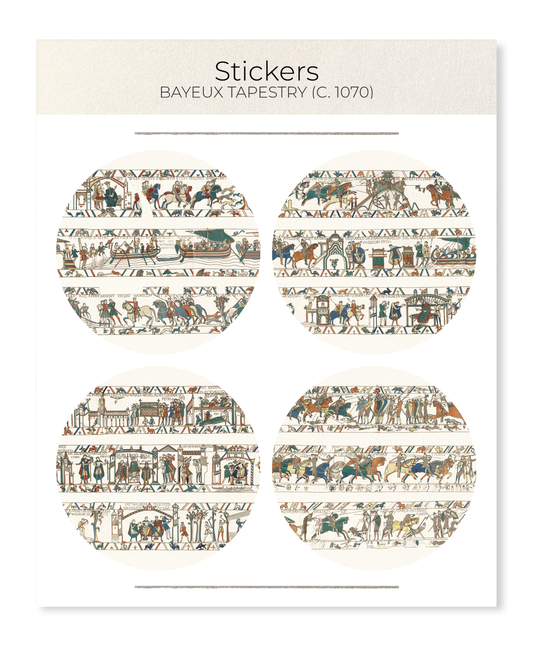 Ezen - Bayeux Tapestry (c. 1070) - Sticker Set