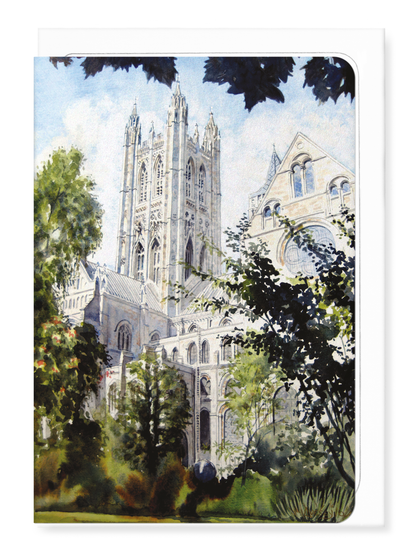 Ezen - Bell Harry towering in Benediction, August (2016) - Greeting Card - Front