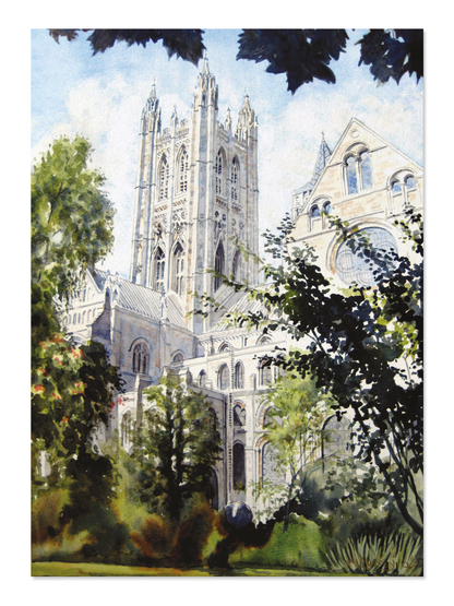 Ezen - Bell Harry towering in Benediction, August (2016) - Postcard - Front