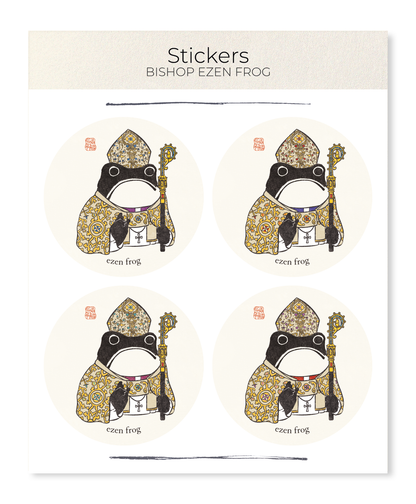 Ezen - Bishop Ezen frog - Sticker Set