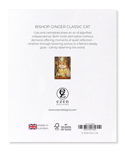 Ezen - Bishop Ginger Classic Cat - Sticker Set