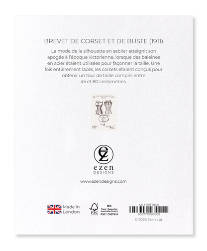 Ezen - BREVET DE CORSET ET DE BUSTE (1911) - Sticker Set