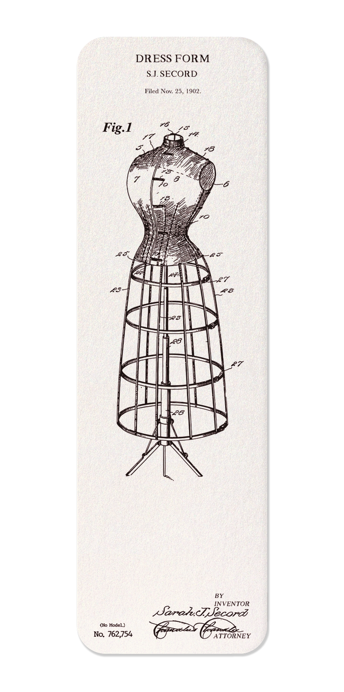 Ezen - BREVET DE MANNEQUIN DE COUTURE (1904) - Bookmark - Front