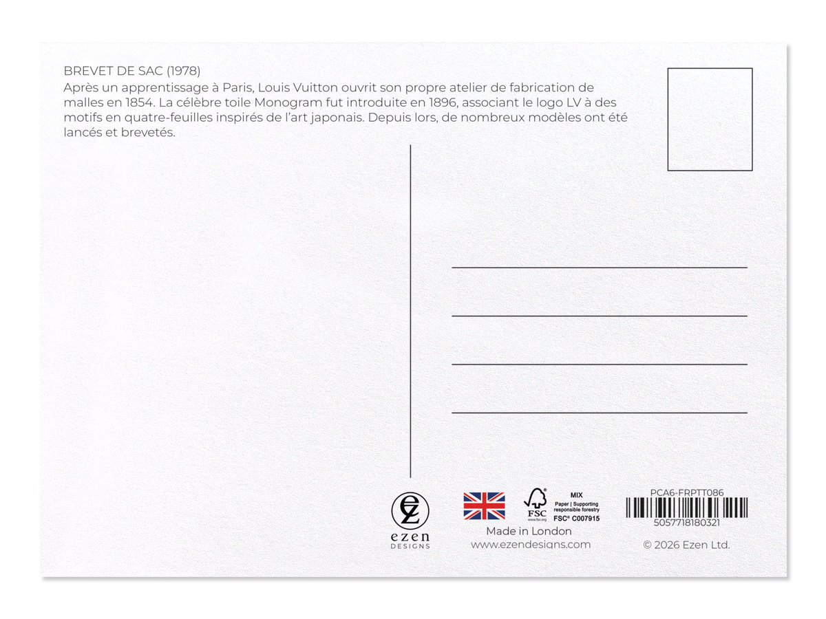 Ezen - BREVET DE SAC (1978) - Postcard - Back