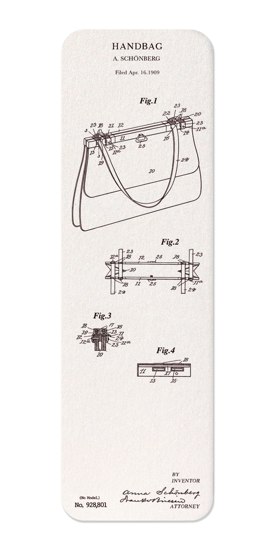 Ezen - BREVET DE SAC À MAIN (1909) - Bookmark - Front