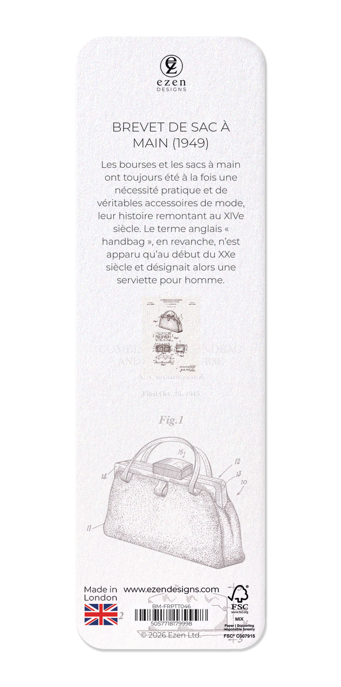 Ezen - BREVET DE SAC À MAIN (1949) - Bookmark - Back